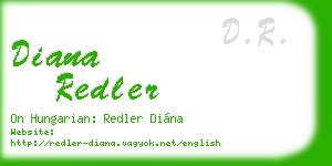 diana redler business card